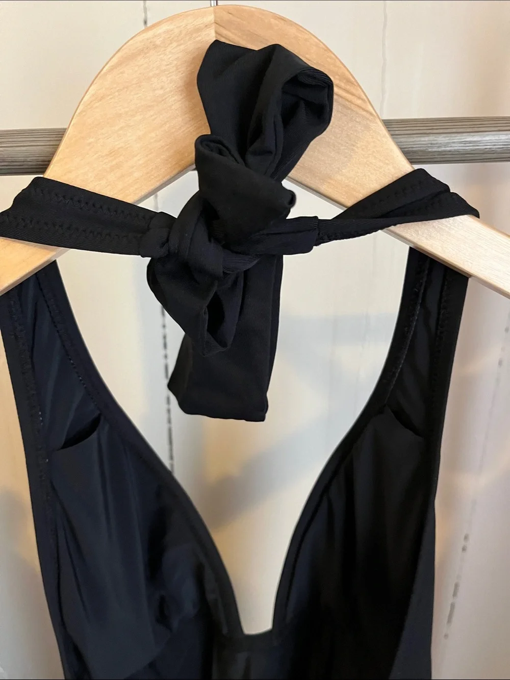 DKNY Black Halter Swimsuit - Picture 9 of 9